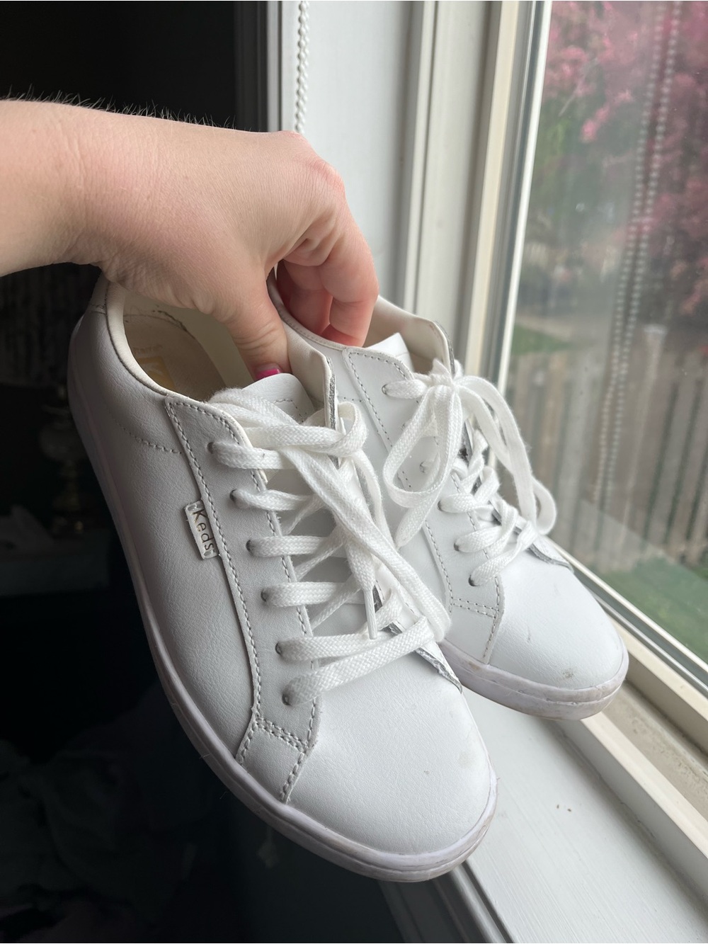 Keds Ace White Sneakers - Picture 2 of 12